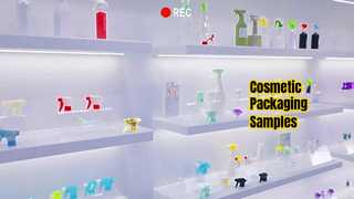 Δωμάτιο δειγμάτων εργοστασίου συσκευασίας καλλυντικών
