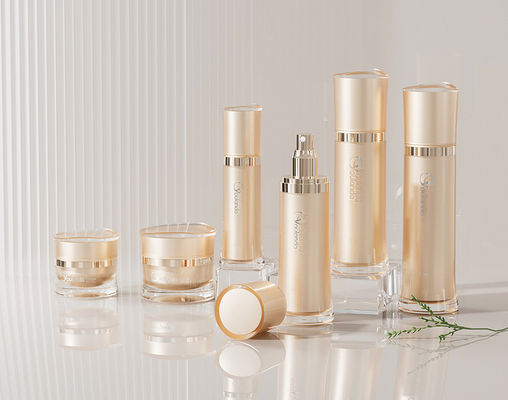 6pcs Luxury Acrylic Cosmetic Lotion Pump Φιαλίδας Σετ Με ΚρέμαΣυσκευή 30ml - 120ml