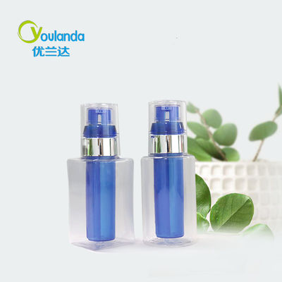 30 ml 90 ml μπουκάλι αντλίας λοσιόν PETG διττό θάλαμο πλαστικό μπουκάλι λοσιόν