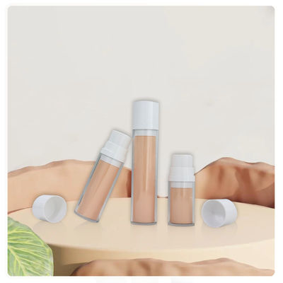 Λοσιόν σώματος PETG 50ml Φιάλες αντλίας χωρίς αέρα Σετ πλαστικών ανακυκλώσιμων συσκευασιών περιποίησης δέρματος