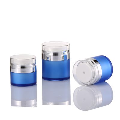 15ml 30ml 50ml PP Center Out Jar Κρέμα προσώπου Jar κενό αέρα χωρίς καλλυντικό δοχείο