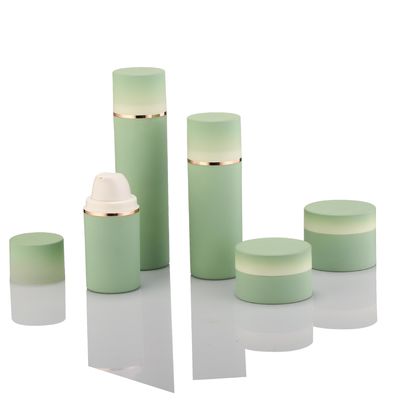 50 ml έως 150 ml πλαστικό φιάλο χωρίς αέρα και βάζο Set PETG Κρέμα προσώπου δοχείο Λογότυπο πελάτη