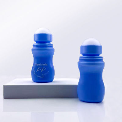 Πλαστικά μπουκάλια Roller Ball 80ml για αιθέρια έλαια, άδεια μπουκάλια αρωμάτων Roller, μπουκάλι φρέσκου αντηλιακού